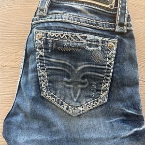 Rock Revival Dark Blue Women's Jeans